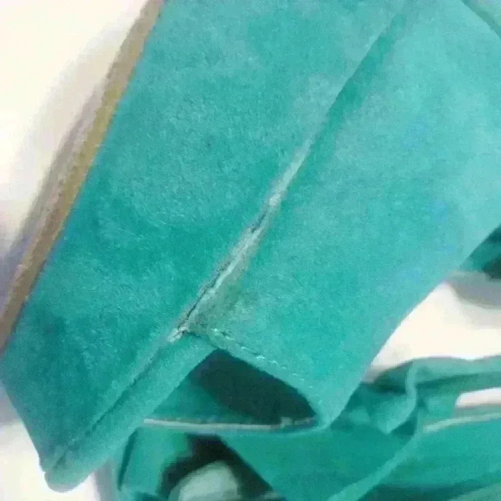 Dollhouse turquoise blue bowed stiletto - Picture 9 of 9